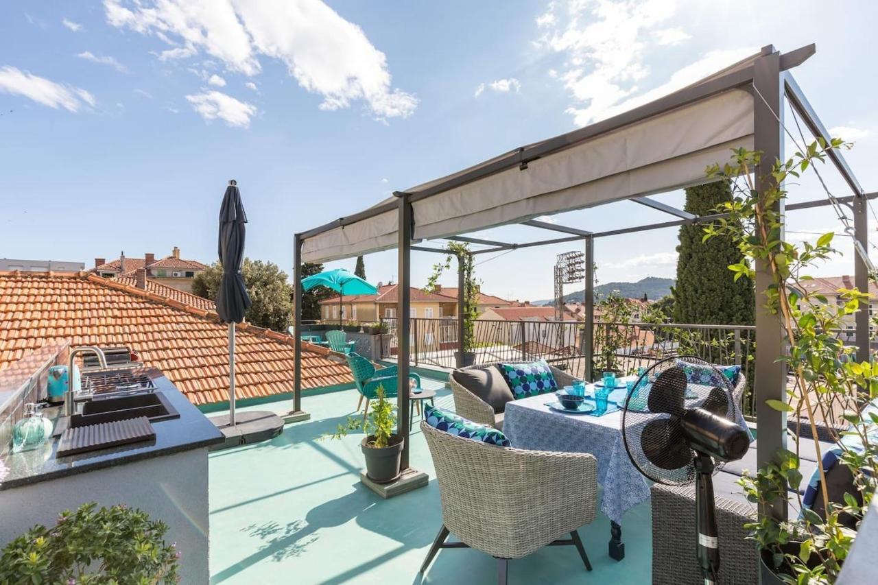 Boutique Triple House With Garden & Roof Terrace Villa Split Kültér fotó