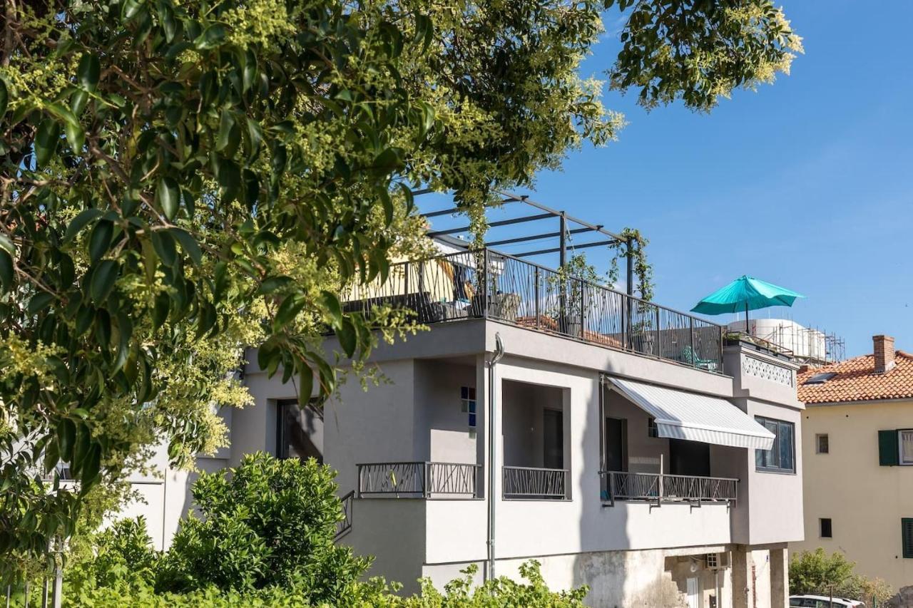 Boutique Triple House With Garden & Roof Terrace Villa Split Kültér fotó