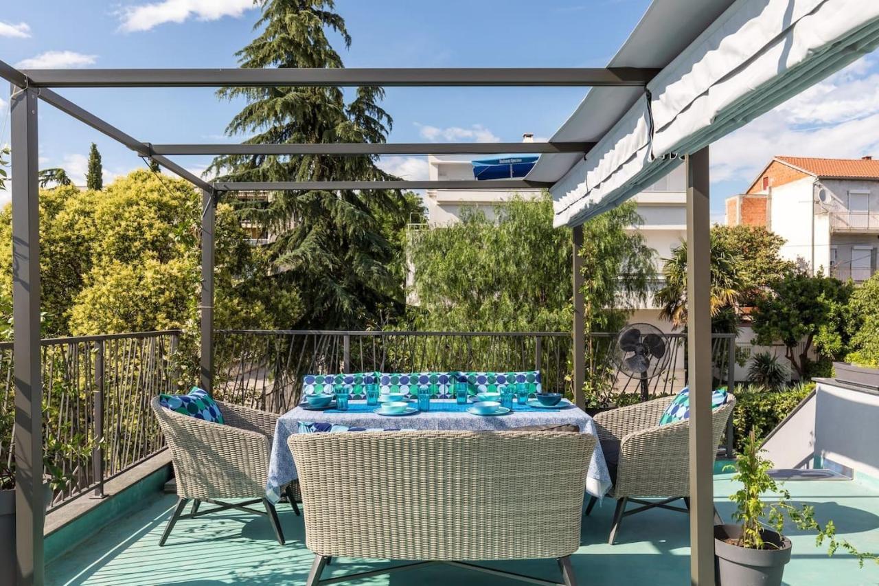 Boutique Triple House With Garden & Roof Terrace Villa Split Kültér fotó