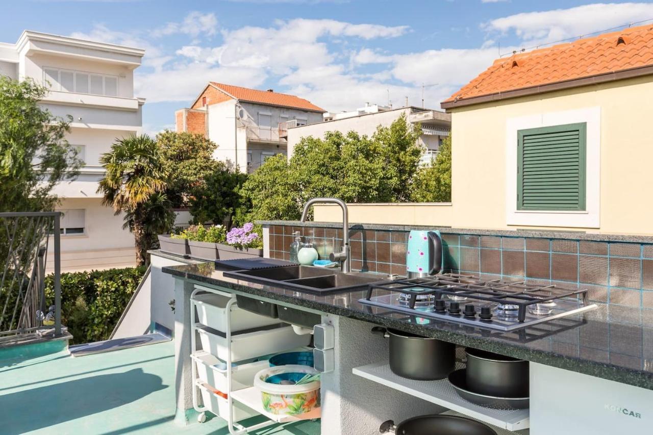 Boutique Triple House With Garden & Roof Terrace Villa Split Kültér fotó